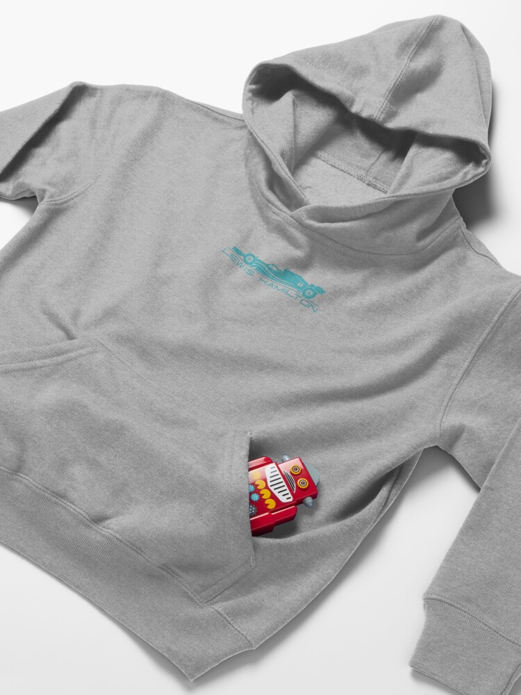 Alternate view of LEWIS CAR Kids Pullover Hoodie