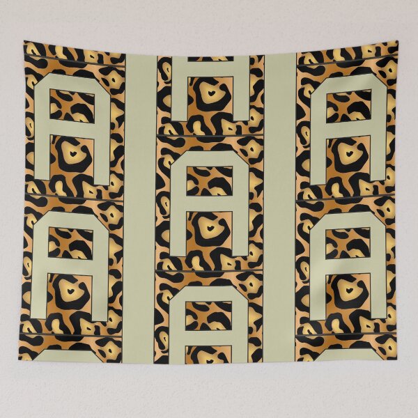 Item preview, Letter "A" Jaguar Stencil font designed and sold by 65 MCMLXV.