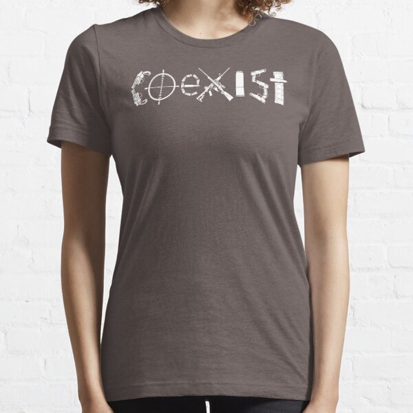 coexist gun shirt