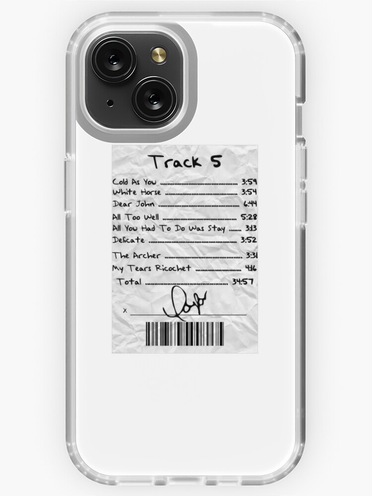 Taylor Swift Track 5 Receipt