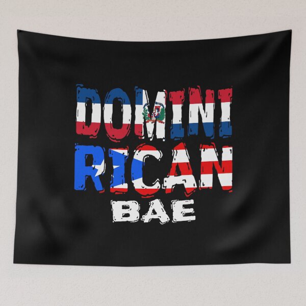 Item preview, DominiRican BAE Puerto Rican Dominican Flag T Shirt Merch designed and sold by PRINTS2HOT.