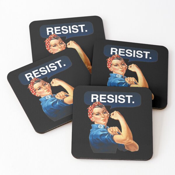 Item preview, Rosie The Riveter Resist designed and sold by flippinsg.