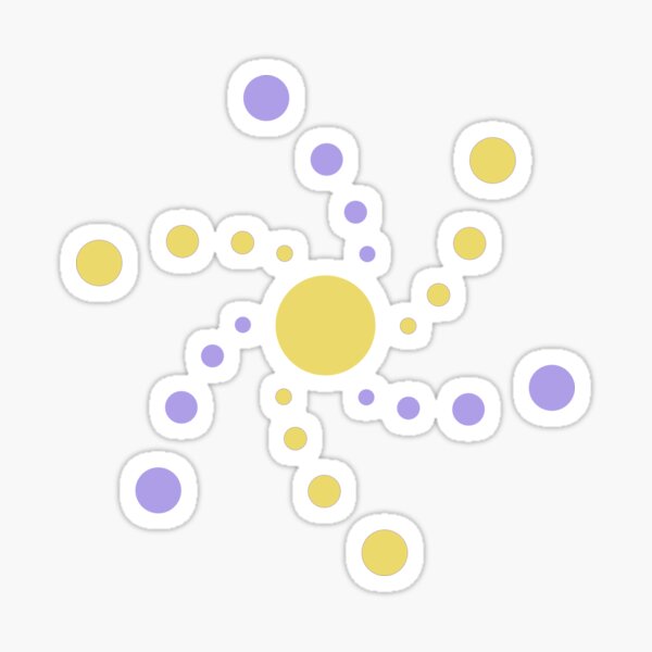 Circle Swirl Sticker