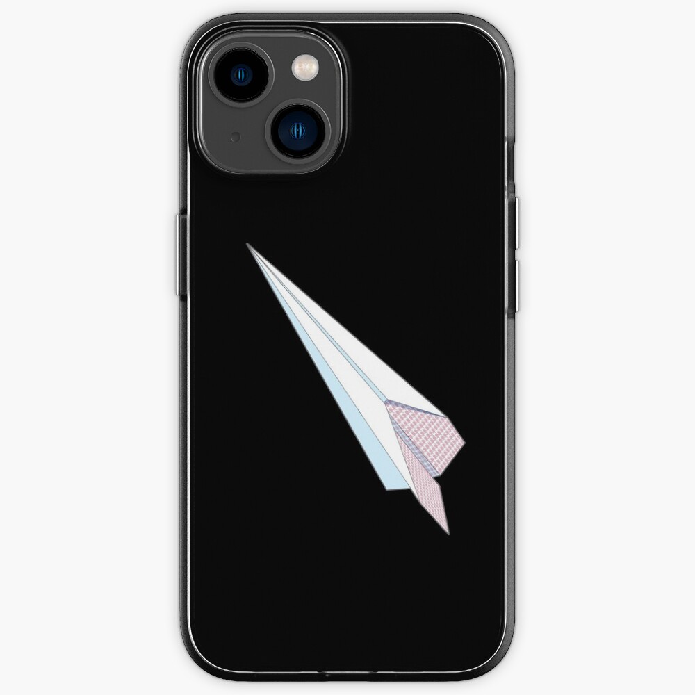Paper airplane freedom iPhone Case