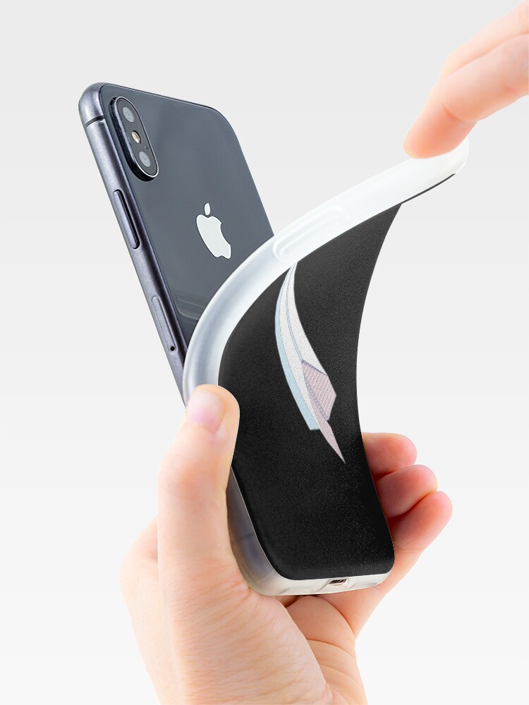 Alternate view of Paper airplane freedom iPhone Case