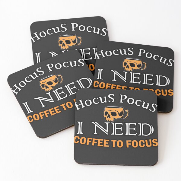 Item preview, Hocus Pocus I Need Coffe To Focus Premium Scoop T-Shirt 20/21 Classic T-Shirt designed and sold by myt-shirt.