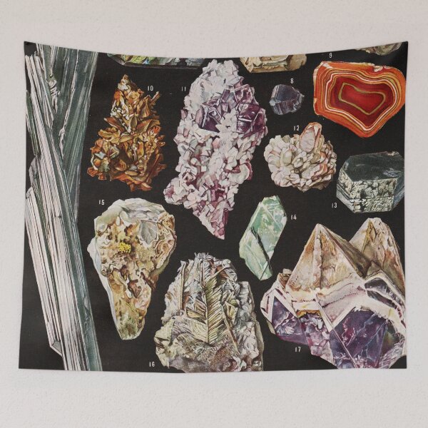 Item preview, J. Vesque - Mineraux - Vintage french geology illustration 1921 designed and sold by Gardenlibrary.