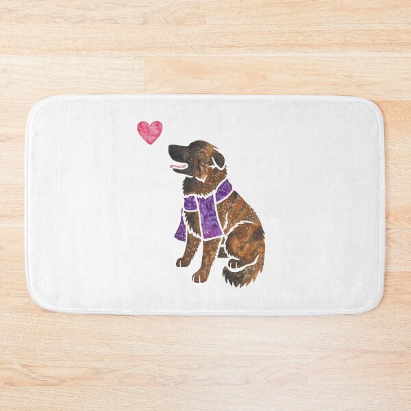 Item preview, Watercolour Estrela Mountain Dog (brindle) designed and sold by animalartbyjess.
