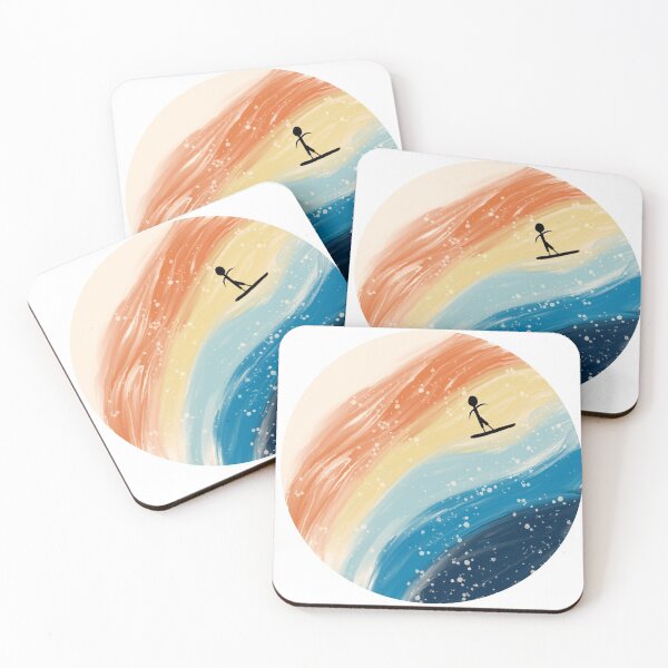 Item preview, Colorful Planet Surfer designed and sold by Cute Cow Designs.