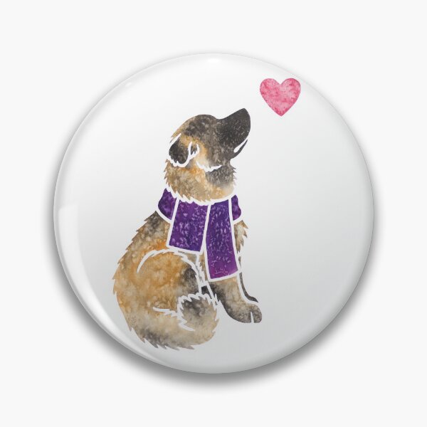 Item preview, Watercolour Estrela Mountain Dog (fawn) designed and sold by animalartbyjess.