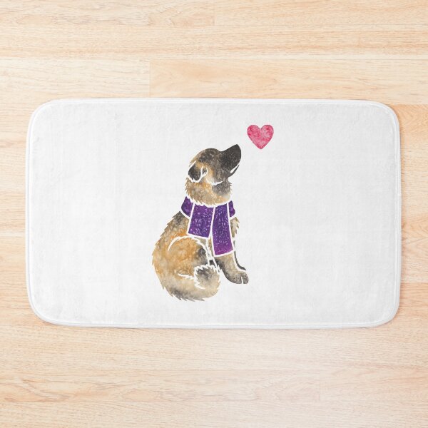 Item preview, Watercolour Estrela Mountain Dog (fawn) designed and sold by animalartbyjess.