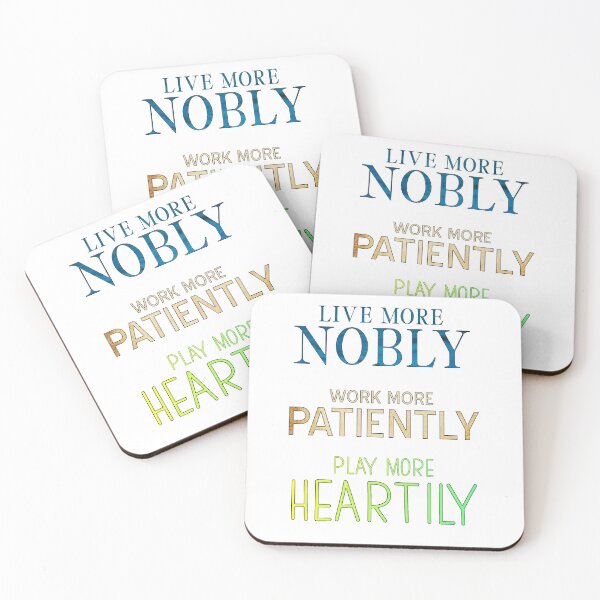 Item preview, Anne of Green Gables-Inspired "Live, Work, Play" designed and sold by mulberrydragon.