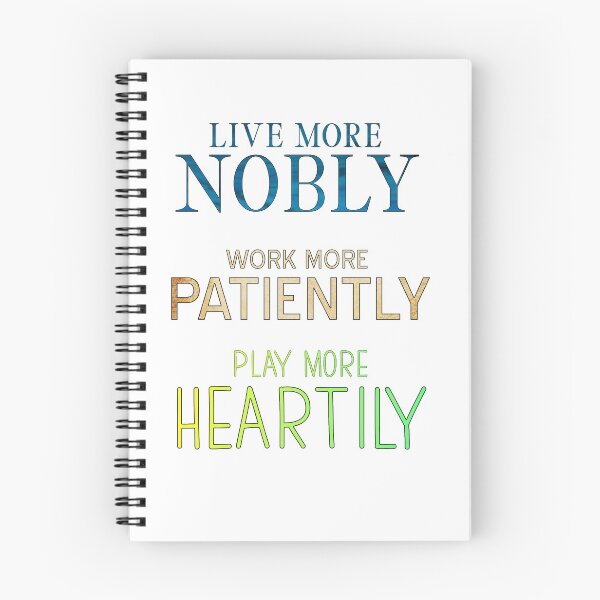Item preview, Anne of Green Gables-Inspired "Live, Work, Play" designed and sold by mulberrydragon.