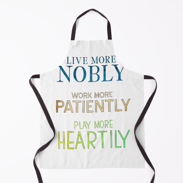 Item preview, Anne of Green Gables-Inspired "Live, Work, Play" designed and sold by mulberrydragon.