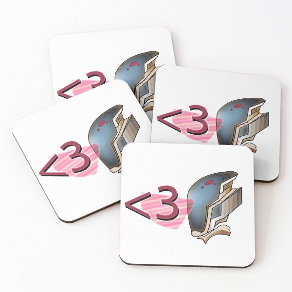 Borderlands 3 - Zer0 Cartoon Coasters (Set of 4)