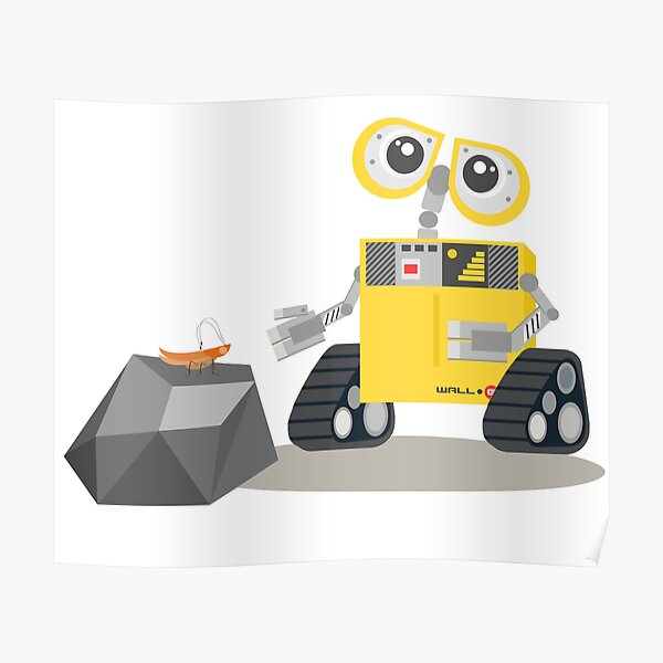 Walle Posters Redbubble - axiom buy n large the future roblox go