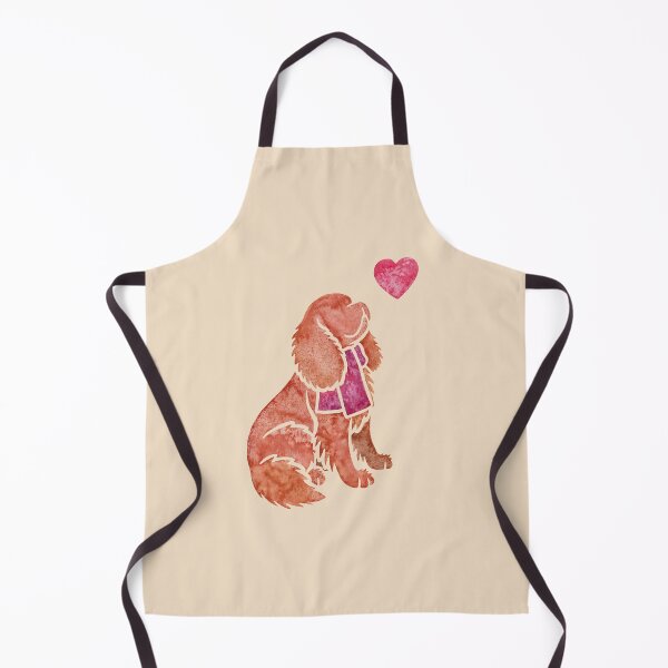 Item preview, Watercolour Cavalier King Charles Spaniel designed and sold by animalartbyjess.