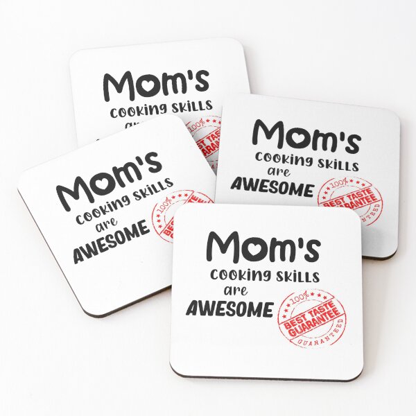 Item preview, Mom's Cooking Skills Are Awesome 100% Best Taste Guarantee designed and sold by Paulina Vanlife.