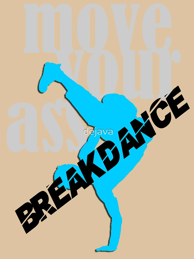 Aperçu 6 sur 6. Sweat à capuche épais avec l'œuvre Breakdance créée et vendue par dejava.