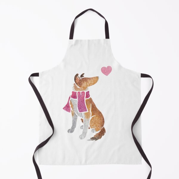 Item preview, Watercolour Smooth Collie dog designed and sold by animalartbyjess.