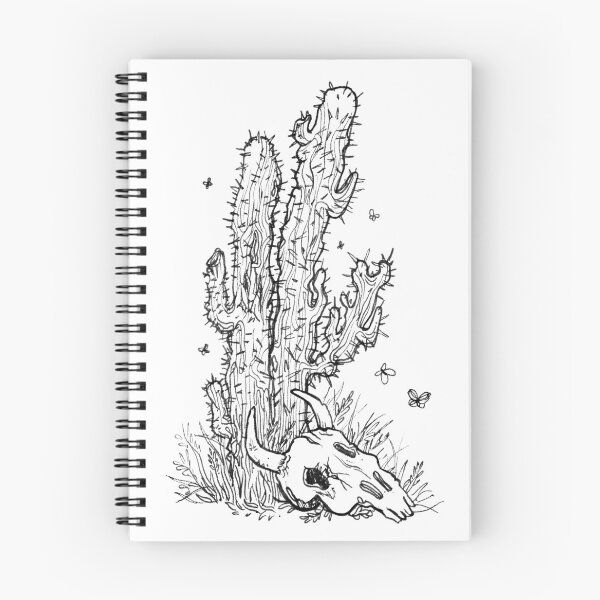 Item preview, Cactus and Skull designed and sold by sadnettles.