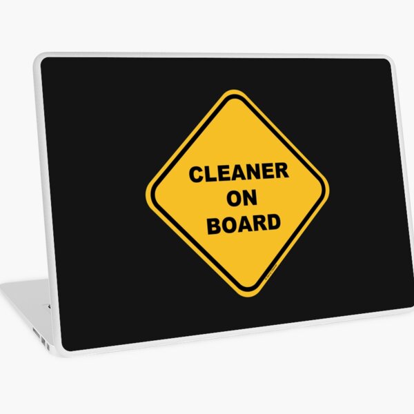 Item preview, Cleaner on Board Cleaning Crew Gifts, Housekeeping Humor designed and sold by SavvyCleaner.
