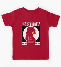Britta - Meow Meow Beenz Poster Kids Tee