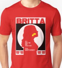 Britta - Meow Meow Beenz Poster Unisex T-Shirt