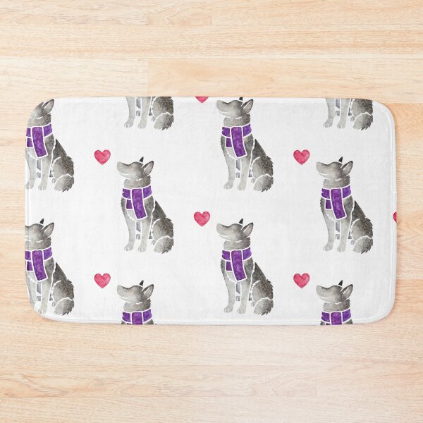 Item preview, Watercolour Siberian Husky designed and sold by animalartbyjess.