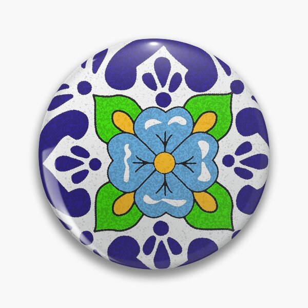 Item preview, Mosaico de Talavera Azul / Verde designed and sold by madcocreative.
