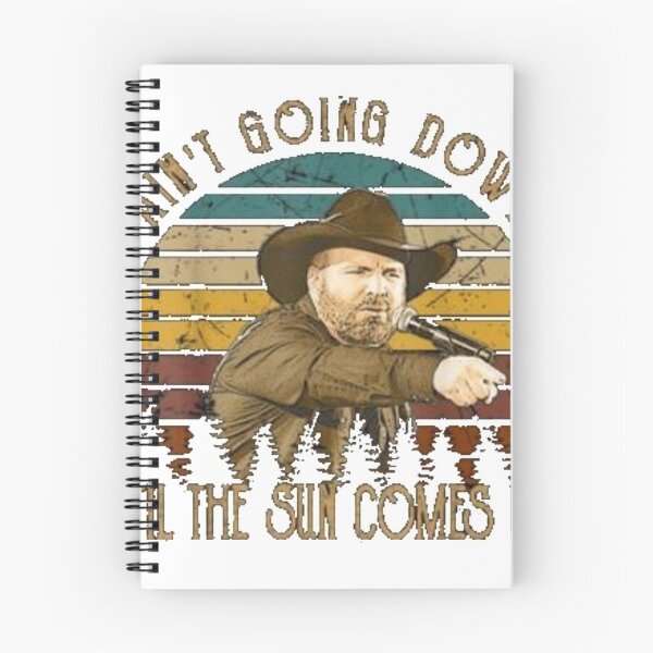 Item preview, Ain't Going Down Til The Sun Comes Up Retro Garth Tee Brook T-Shirt designed and sold by Trendy Shirts.