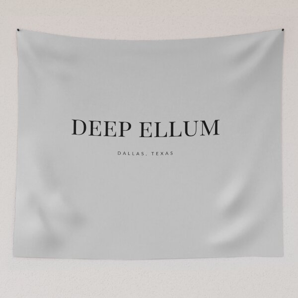 Item preview, Deep Ellum Dallas Texas in Black designed and sold by Shujii.