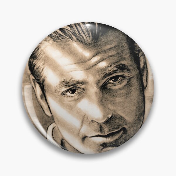 Item preview, Clooney portrait drawing antique designed and sold by GittaG74.