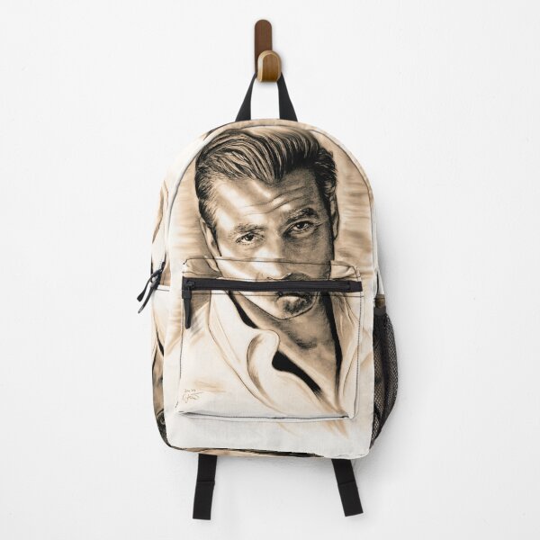 Item preview, Clooney portrait drawing antique designed and sold by GittaG74.