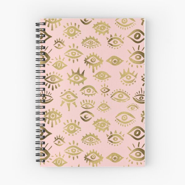 Item preview, Mystics Eyes – Blush & Gold designed and sold by Cat Coquillette.