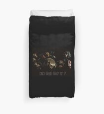 The Labyrinth, labyrinth, jim henson, concept art, goblin king, goblins Duvet Cover