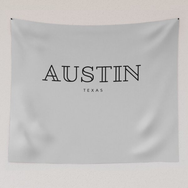 Item preview, Austin Texas in Black designed and sold by Shujii.