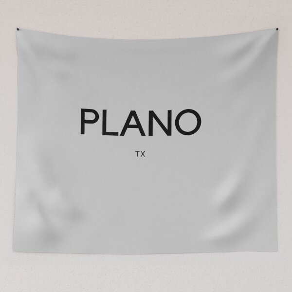 Item preview, Plano Texas in Black Minimal designed and sold by Shujii.