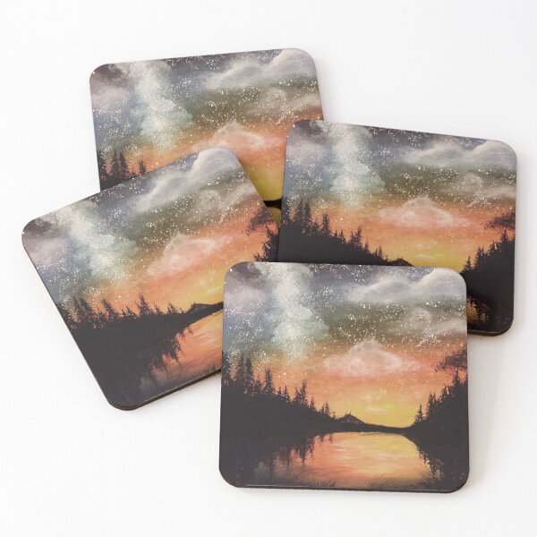 Item preview, Sunset over Northern Lake designed and sold by Otacocat.