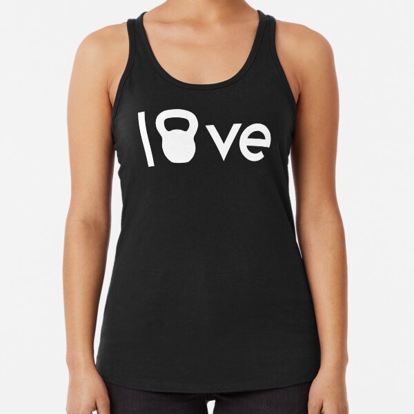 Kettlebell Love Racerback Tank Top