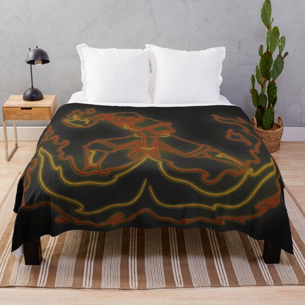 Item preview, Zuko Firebending Neon Illustration designed and sold by sararegs.