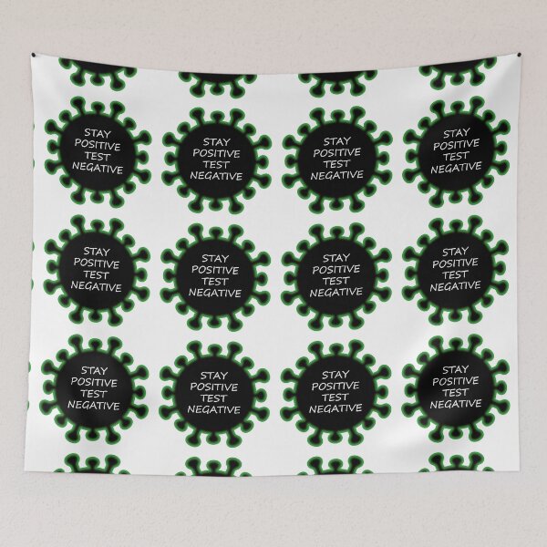 Item preview, Stay Positive Test Negative Corona Covid-19 designed and sold by Paulina Vanlife.
