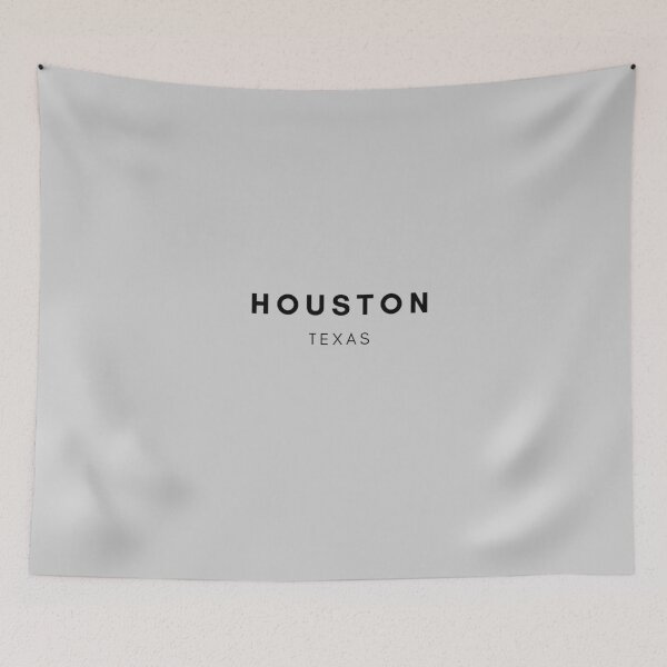 Item preview, Houston Texas in Black Minimal designed and sold by Shujii.