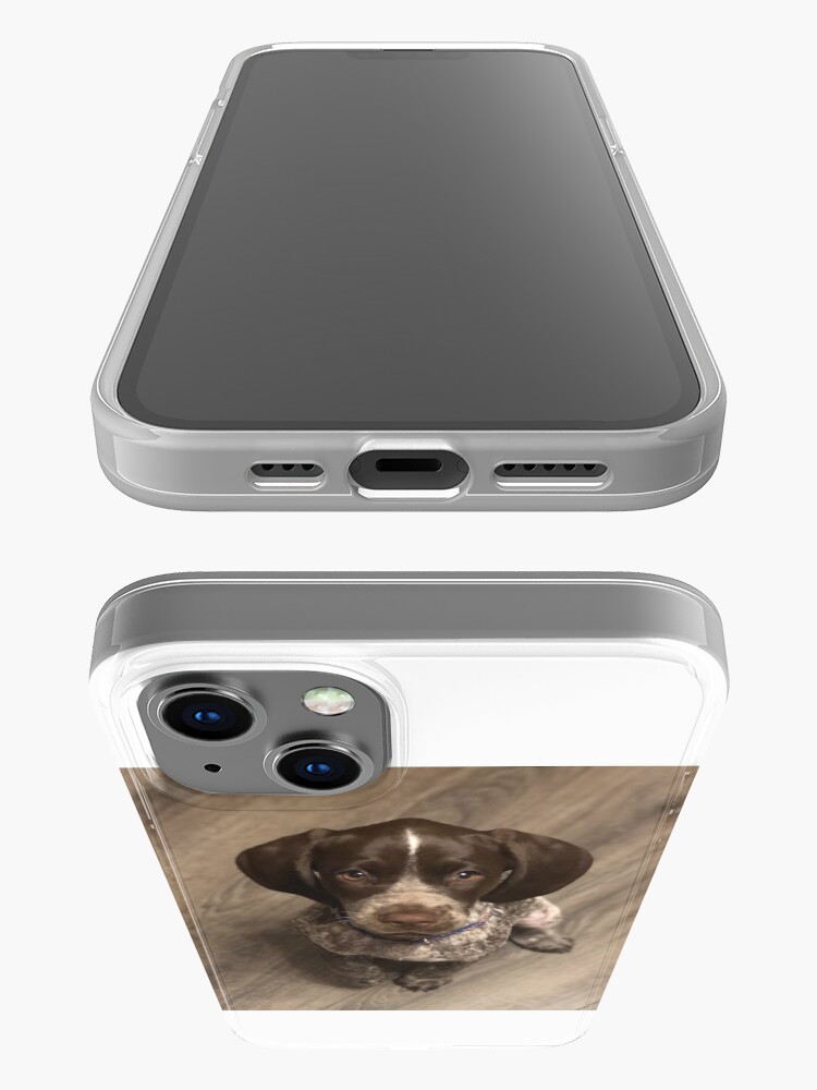 Alternate view of Sweet Little Pointer Puppy iPhone Case