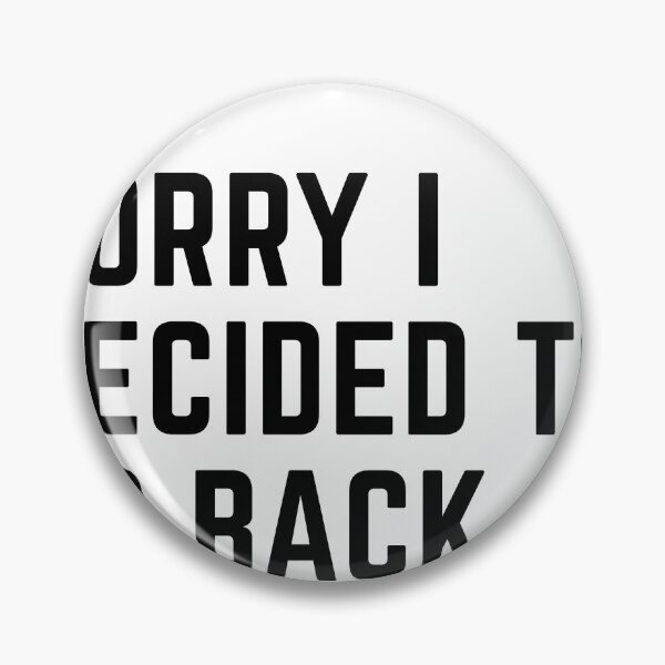Item preview, I'm sorry I decided to go back t-shirt back bag designed and sold by aliblakhe.