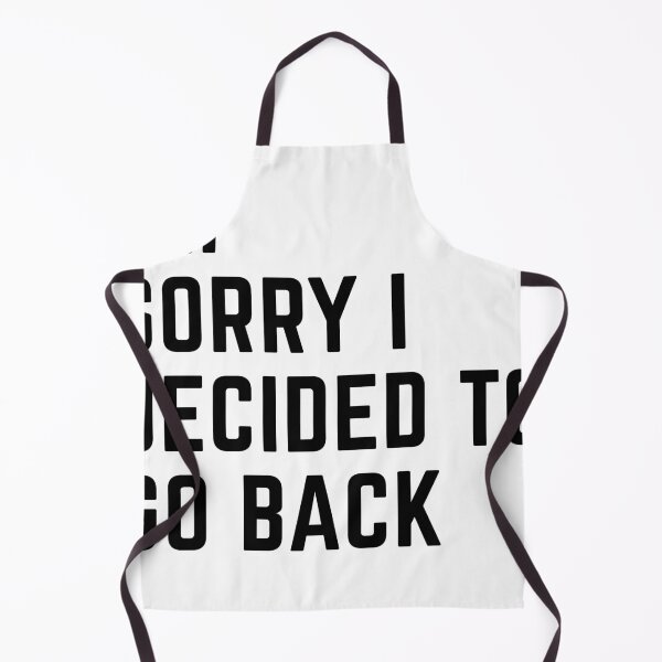 Item preview, I'm sorry I decided to go back t-shirt back bag designed and sold by aliblakhe.