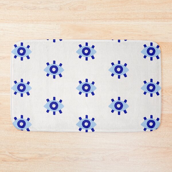 Artikelvorschau, Evil Eye Dots - Blau entworfen und verkauft von Cat Coquillette.