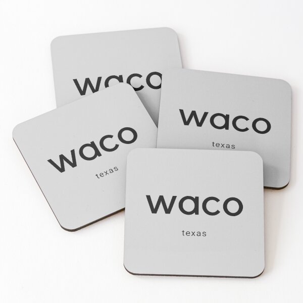 Item preview, Waco Texas in Black designed and sold by Shujii.