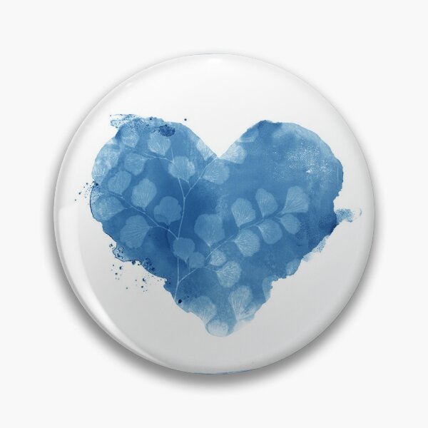 Item preview, Blue watercolor shapes designed and sold by Atelier412.
