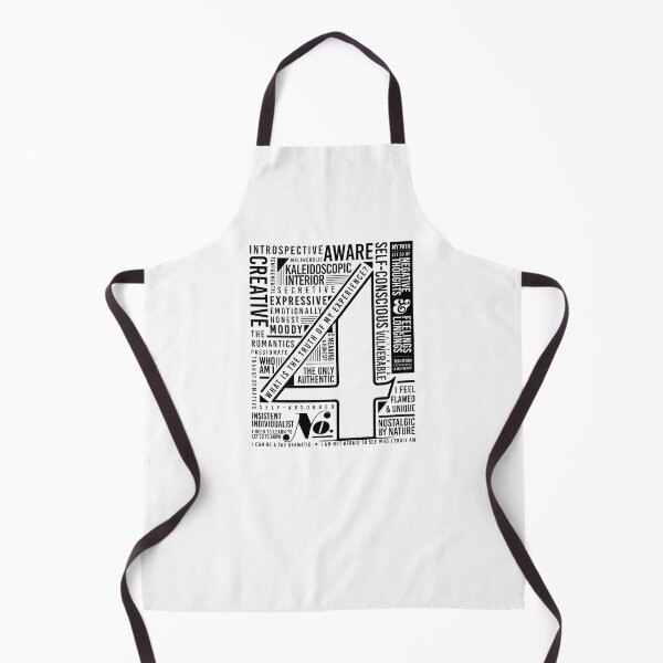 Item preview, Enneagram 4 personality traits graphic designed and sold by Bless-Up-Store.